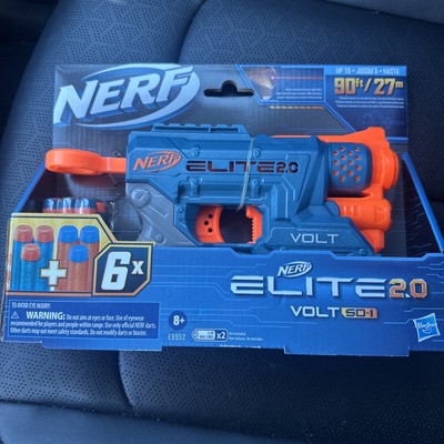 NERF Elite 2.0 Volt SD-1 Blasterby Hasbro with 6 Darts & Light Beam Targeting