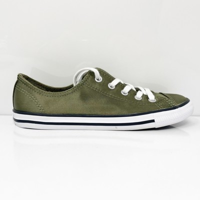 

Converse Womens CT All Star Dainty OX 557976F Зеленые повседневные кроссовки, размер 5, Зеленый, CT All Star Dainty OX