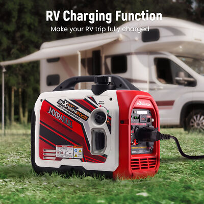 4000W /3200W Portable Inverter Generator Gas Powered Quiet for Camping EV-Charge