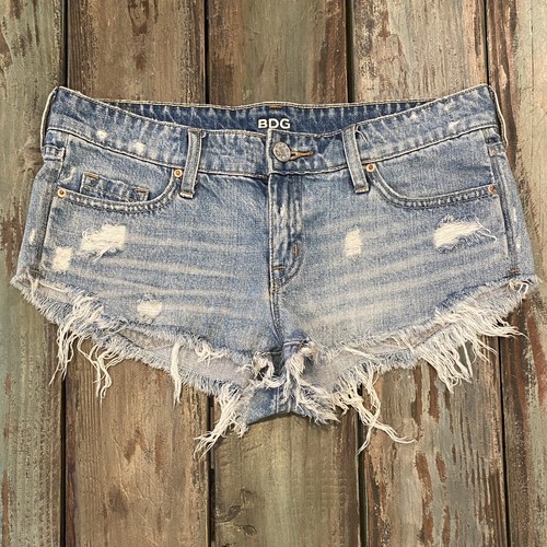 【Raucohouse】Wild distressed banding denim shorts ZH8FCHAN Men's Summer Moto Biker Jeans Shorts Ripped