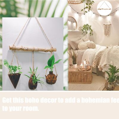 15inch White Birch Logs For Decoration Decorative Farmhouse Home Wall Hanging De