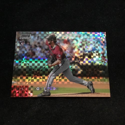 2020 Topps Stadium Club Chrome X-Fractor #262 Zac Gallen RC