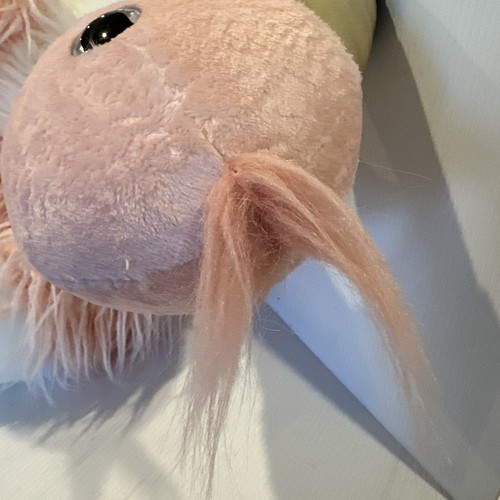 NEW HugFun Giant Pink Flamingo 40” Stuffed Plush Animal Dangling Legs Shaggy