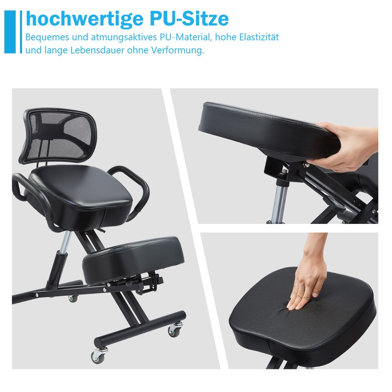 Kniestuhl Ergonomisch Bürostuhl Computerstuhl Gesundheitsstuhl