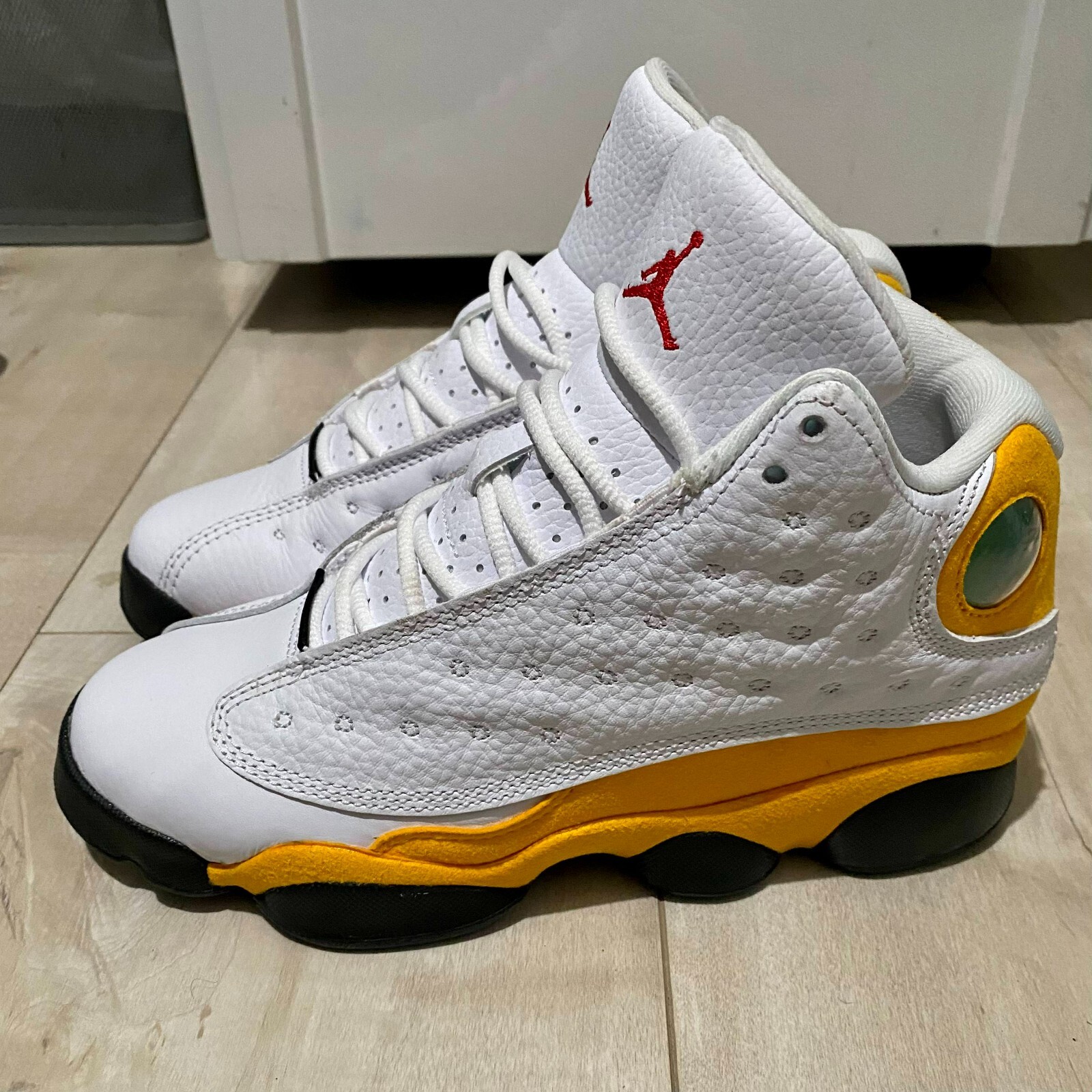 西たけろう　黄金 SIZE 4Y AIR JORDAN 13 RETRO DEL SOL WHITE GOLD — PREOWNED | eBay
