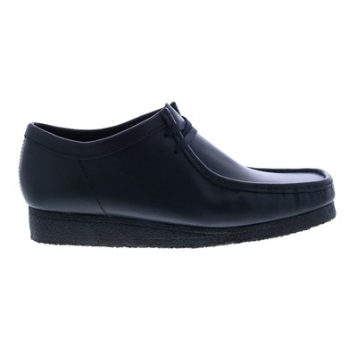 

Clarks Wallabee 26155514 Мужские черные оксфорды и туфли на шнуровке повседневная обувь, Черный, Clarks Wallabee
