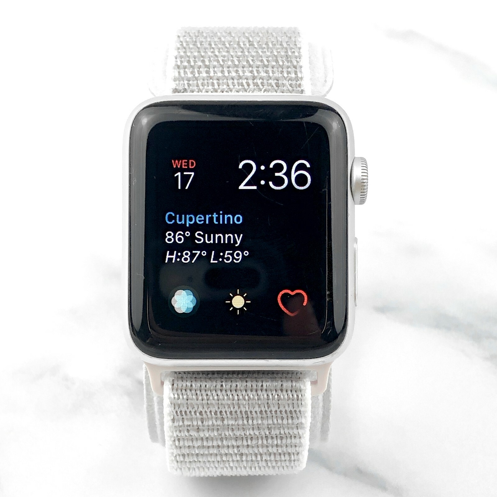 38mm Silver Aluminum Case 