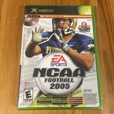 NCAA Football 2005 / Top Spin Combo (Microsoft Xbox, 2004) Brand New Sealed