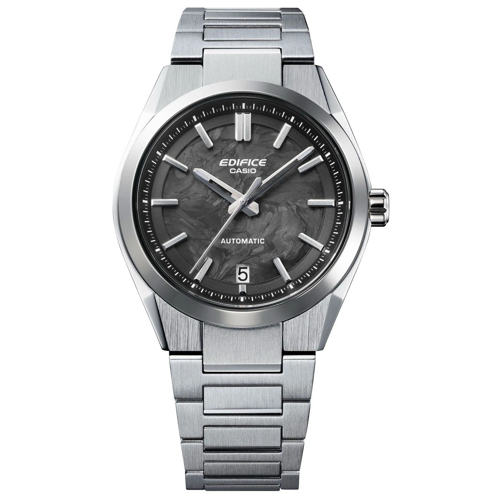 New Casio EFK100CD-1A Black EDIFICE Mechanical Automatic | eBay