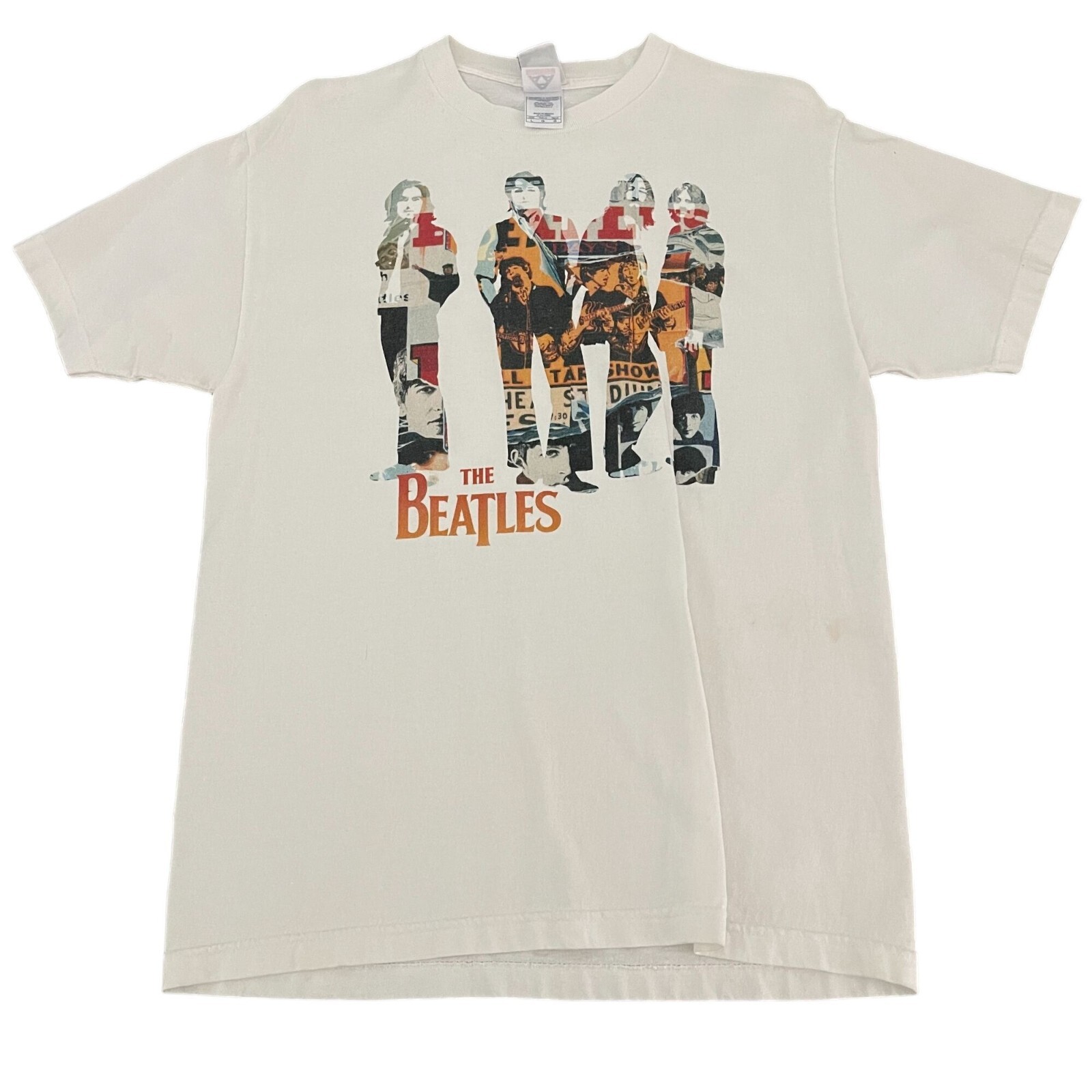 2006 The Beatles Apple Corps LTD White SS T-shirt RARE, Size 2006 The Beatles Apple Corps LTD White SS T-shirt RARE, Size