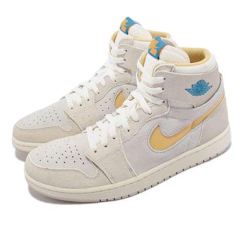 

Мужские кроссовки Nike Air Jordan 1 ZM Air CMFT 2 Lt Orewood Brown Grey AJ1 Casual DV1307-180, Air Jordan 1 Zm Air Cmft 2