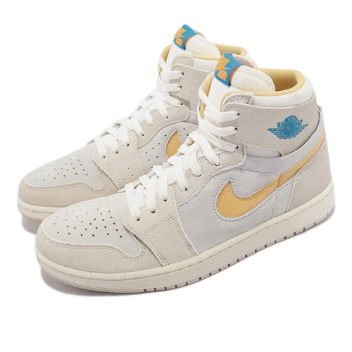 Мужские кроссовки Nike Air Jordan 1 ZM Air CMFT 2 Lt Orewood Brown Grey AJ1 Casual DV1307-180