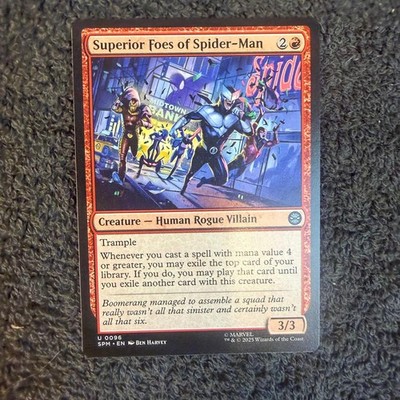 Superior Foes of Spider-Man 96 Marvel's Spider-Man Magic: The Gathering NM