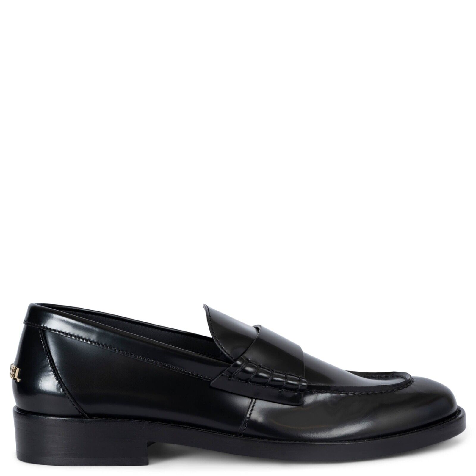 70472 auth CHANEL black shiny leather 2023 23S Loafers Shoes 70472 auth CHANEL black shiny leather 2023 23S Loafers Shoes