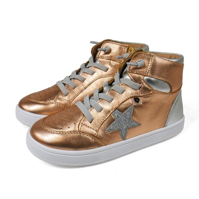 Old Soles Girl's Boy's Starling High-Top Leather Sneakers