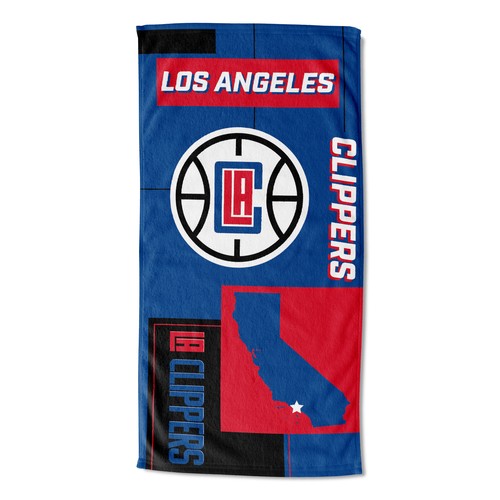 Пляжное полотенце Northwest NBA Los Angeles Clippers State Line