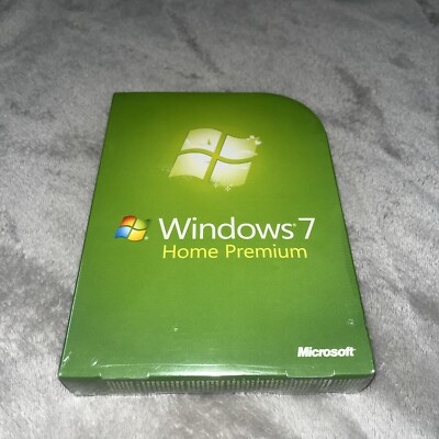 Microsoft Windows 7 Home Premium Full English 32 & 64 Bit DVDs | NEW SEALED