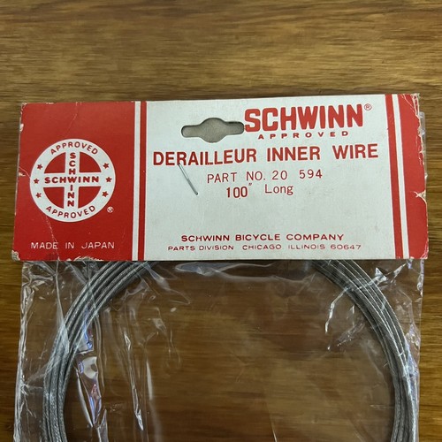 SCHWINN APPROVED DERAILLEUR INNER CABLE 100