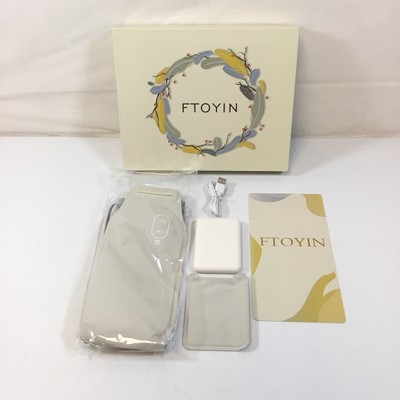 Ftoyin Gray Portable Front And Rear Menstrual Warm Heating Pad For Womens