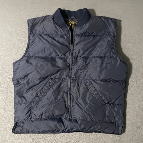 古着　Eddie bauer vest 90s 1990s XL Eddie Bauer vest, vintage 90s cotton outdoors zip
