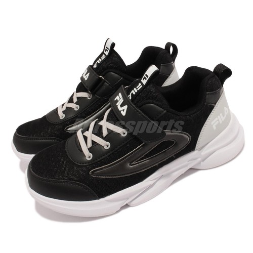 

Fila J823V Черный Белый Ремешок Младшие Дети Дошкольного Повседневного Образа Жизни Обувь, J823v
