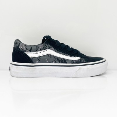 

Vans Boys Off The Wall 721454 Черные повседневные кроссовки, размер 1, Черный, Off The Wall