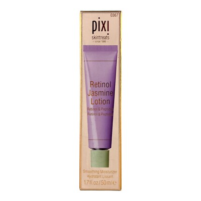 Pixi Skintreats Retinol Jasmine Lotion Smoothing Moisturizer w/ Peptides 50ml