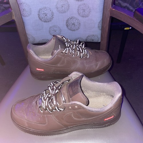 Size 10.5 - Nike Supreme x Air Force 1 Low Box Logo Size 10.5 - Nike Supreme x Air Force 1 Low Box Logo