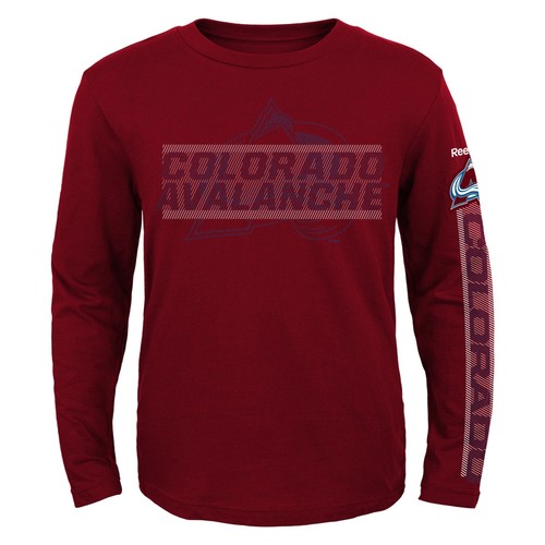 Футболка Reebok NHL Youth Colorado Avalanche Line Up с длинными рукавами