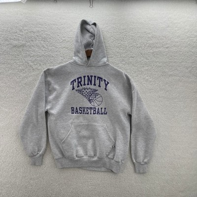 Vintage Russell Athletic Hoodie Mens Large Gray Pullover Sweatshirt 90s USA Made