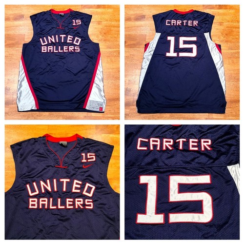 Vince Carter #15 United Ballers Team Nike Basketball Jersey Size