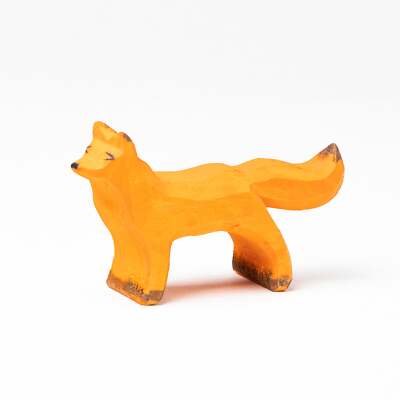 Hand Carved Wooden Forest Animals - Set of 17