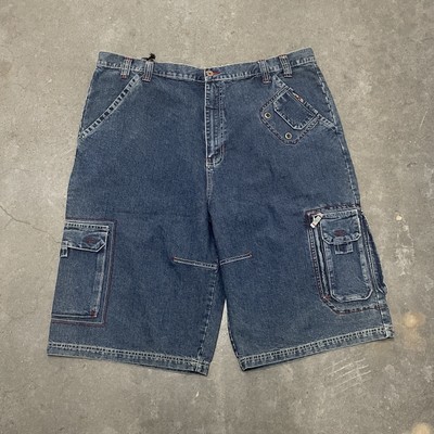 Vintage Paco Y2K Jean Shorts Size 40  Waist Measured New With Tags