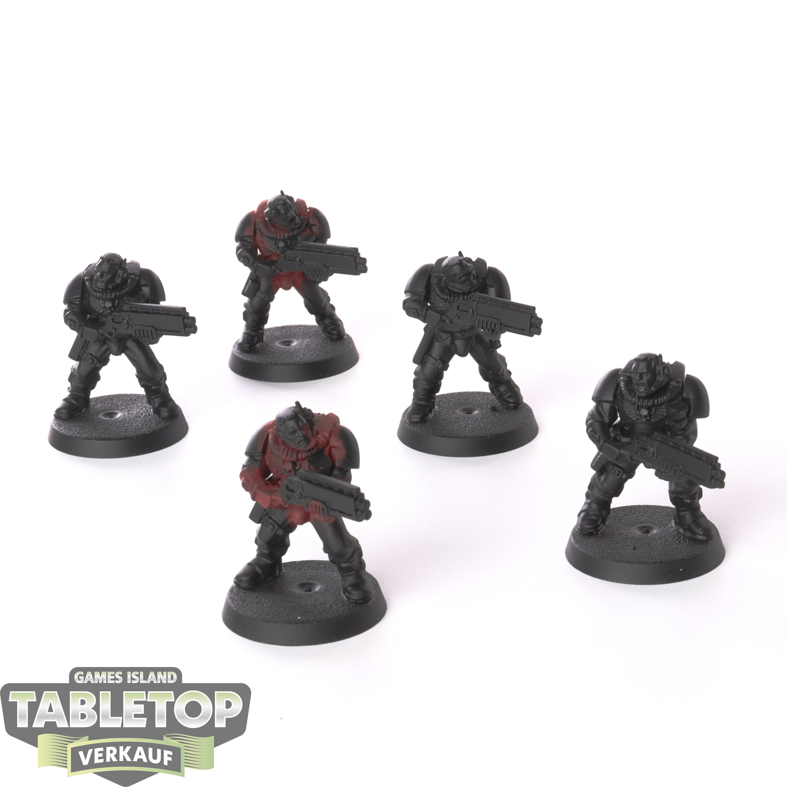 Space Marines - 5 Scouts  - teilweise bemalt