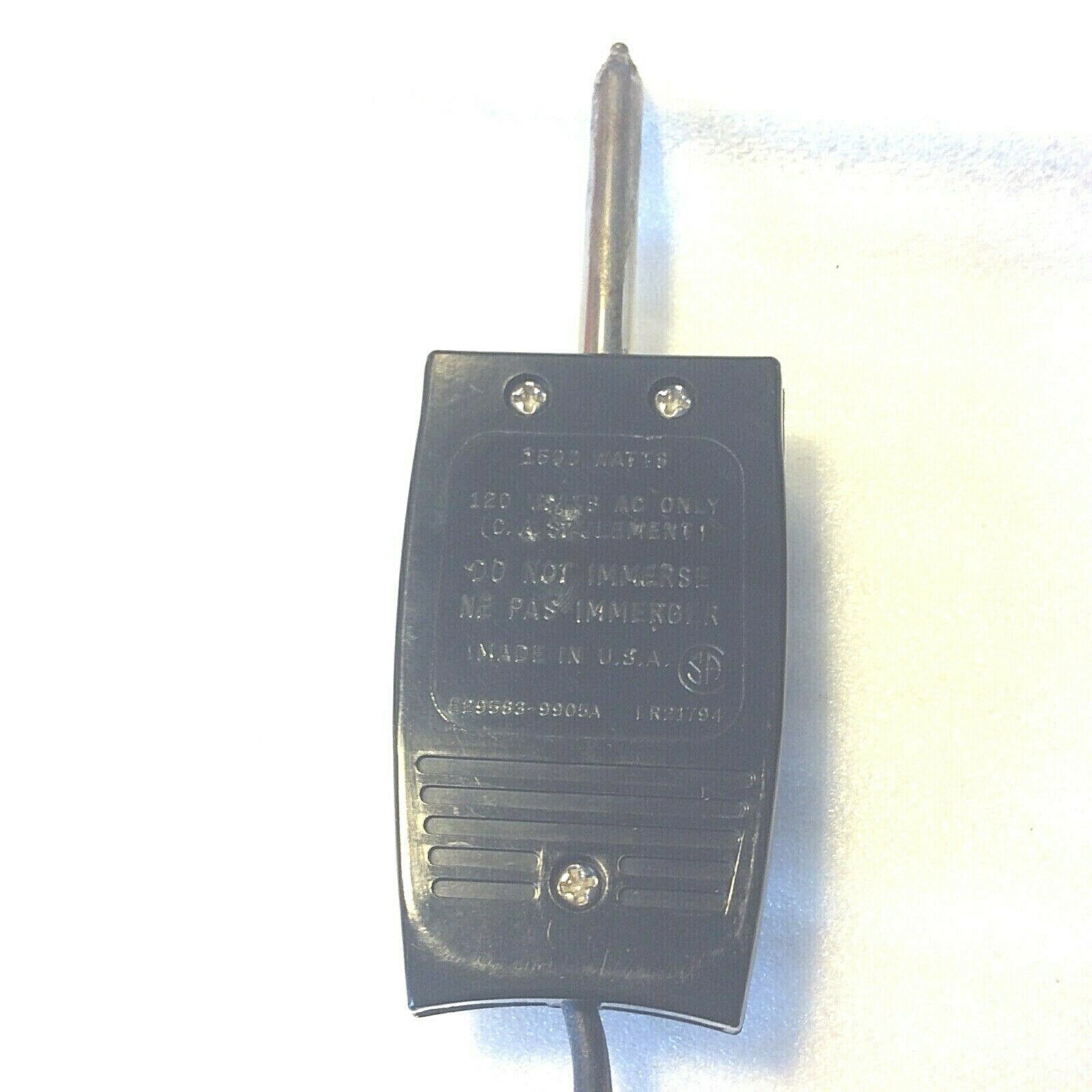 Wear Ever E29583-9905A Temperature Heat Control Cord Probe 1500W LR21794 USA