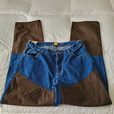 NWT Cabela's Roughneck Upland Denim Hunting Jeans   Sz. 32W x 34L NEW