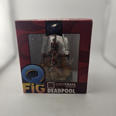 Marvel QMx Q Fig DEADPOOL Loot Crate Exclusive VINYL FIGURE 