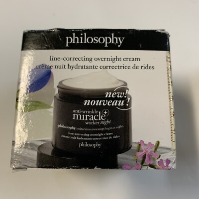 philosophy anti-wrinkle miracle worker plus 2 fl oz 60 ml Night Authentic #672