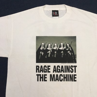 Vintage 1997 LARGE Rage Against The Machine Nuns With Guns Vintage 1997 LARGE Rage Against The Machine Nuns With Guns