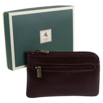 Visconti Leather Coin Purse - Monza Collection