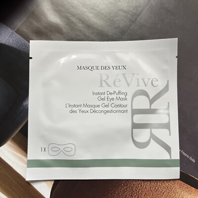 ReVive Masque Des Yeux Instant De-Puffing Gel Eye Mask 1 Pair