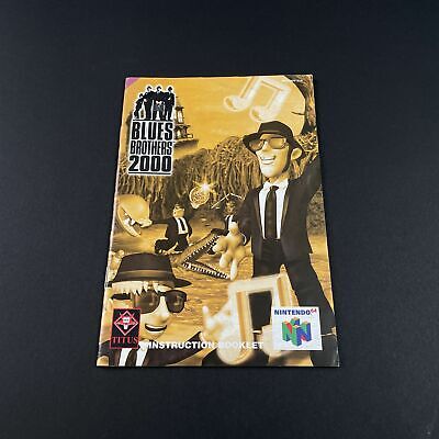 Nintendo 64 Notice Blues Brothers 2000 EUR Très Bon état