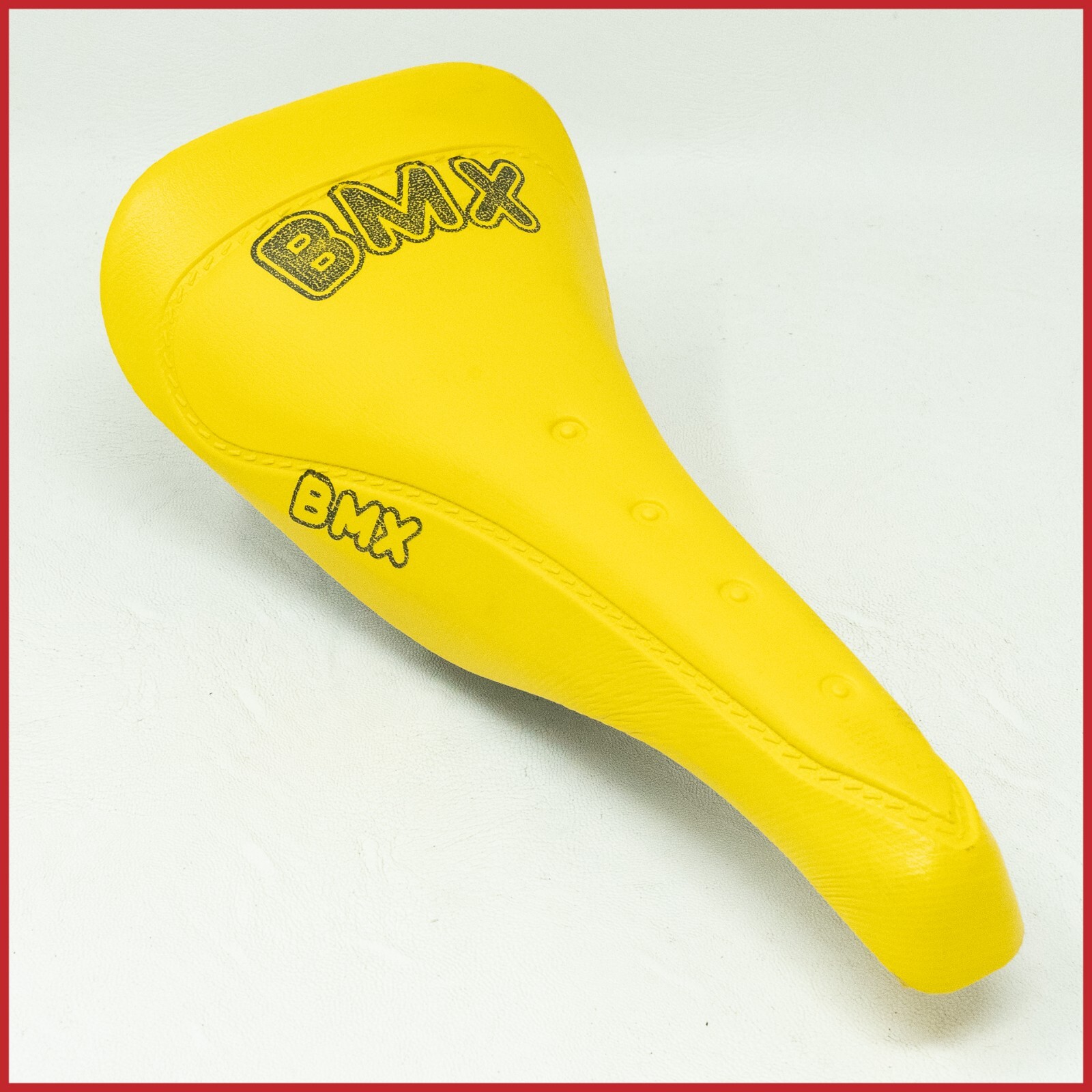 NOS SAN MARCO LASER BMX YELLOW PLASTIC OLD SCHOOL VINTAGE