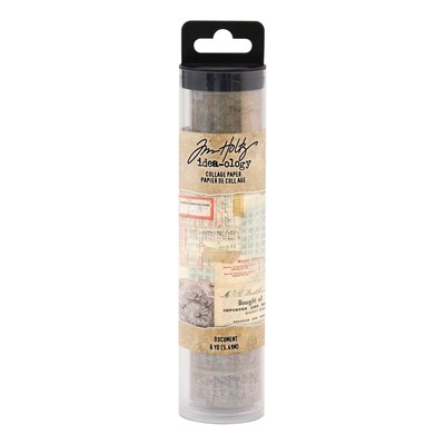 Tim Holtz Advantus Collage Paper Document Papier Semi-Transparent Multicolore