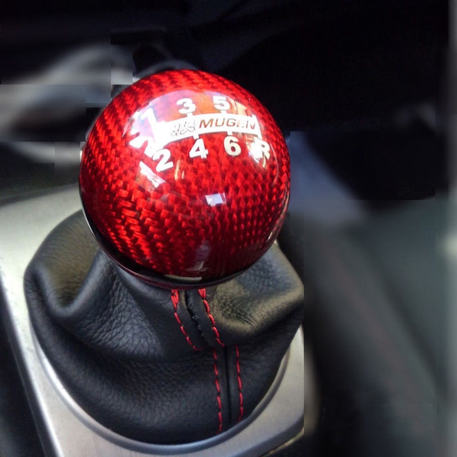 クラブ doragon2000 Amazon.com: MUGEN LEATHER Black 5 Speed Shift Knob for Honda