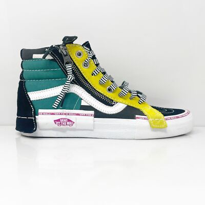 Vans Unisex Sk8 Hi 721454 Черная повседневная обувь Кроссовки Размер M 5,5 W 7