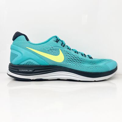 

Кроссовки для бега Nike Mens Lunarglide Plus 4 524977-370 синие, размер 9,5, Синий, Lunarglide Plus 4
