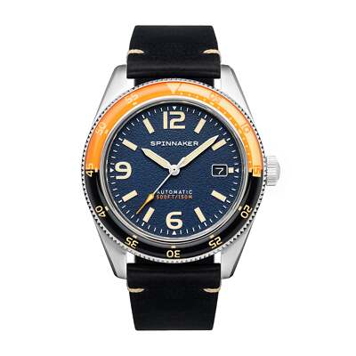 Pre-owned Spinnaker Fleuss Stainless Steel 43mm Japanese Automatic Wristwatch