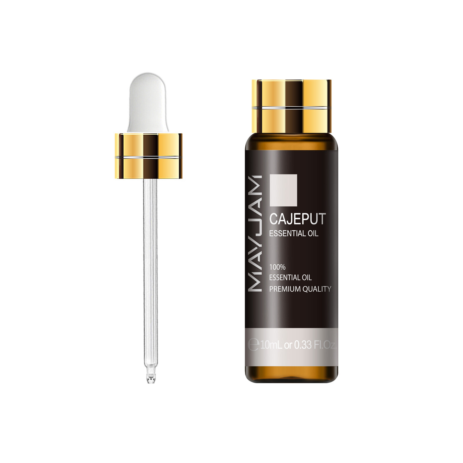 MAYJAM 10ml Essential Oils With Dropper Pure & Natural for Diffuser Aromatherapy