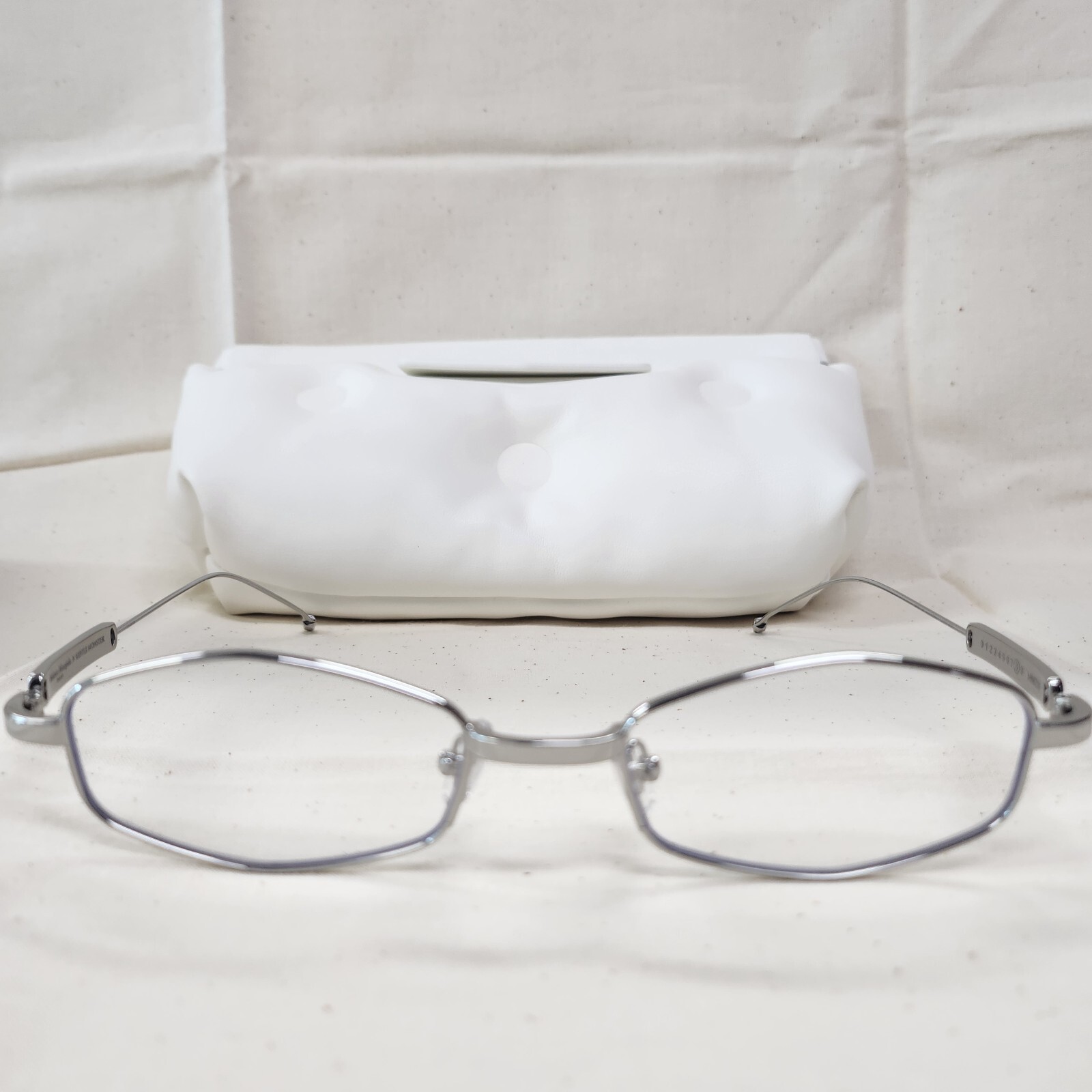 ジェントルモンスター×マルジェラ MM218 02 リムレス Gentle Monster MM218 02 Maison Margiela Oval Glasses Silver